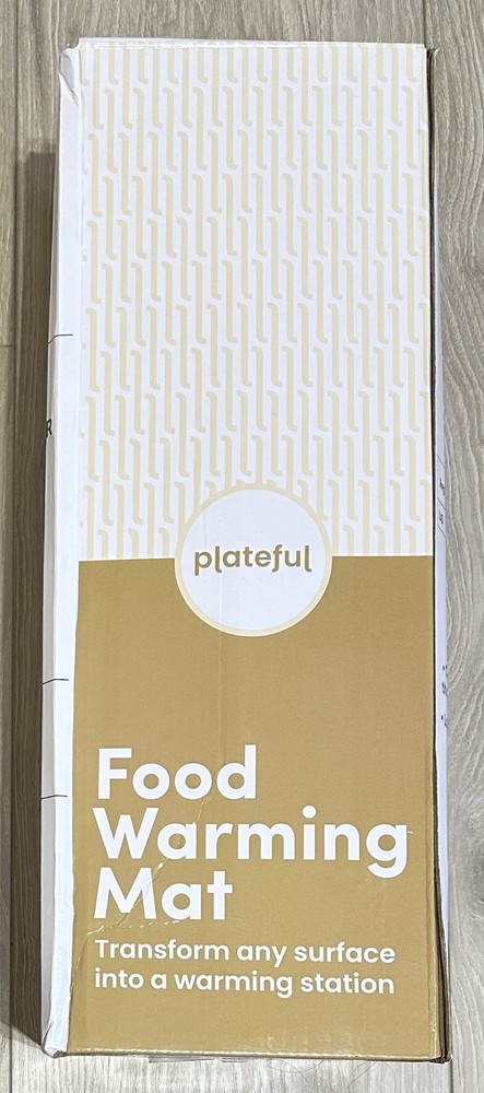 Plateful The Food Warming Mat Grey New