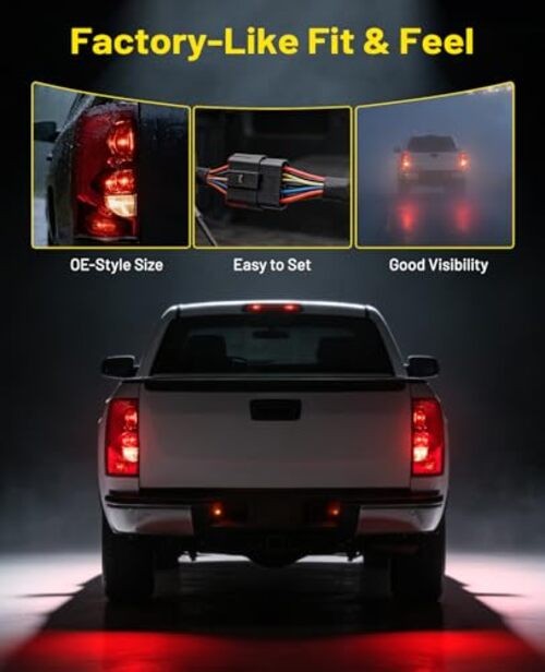 Tail Light Assembly Compatible with 2003-2006 Chevy Silverado 1500 1500HD 2500