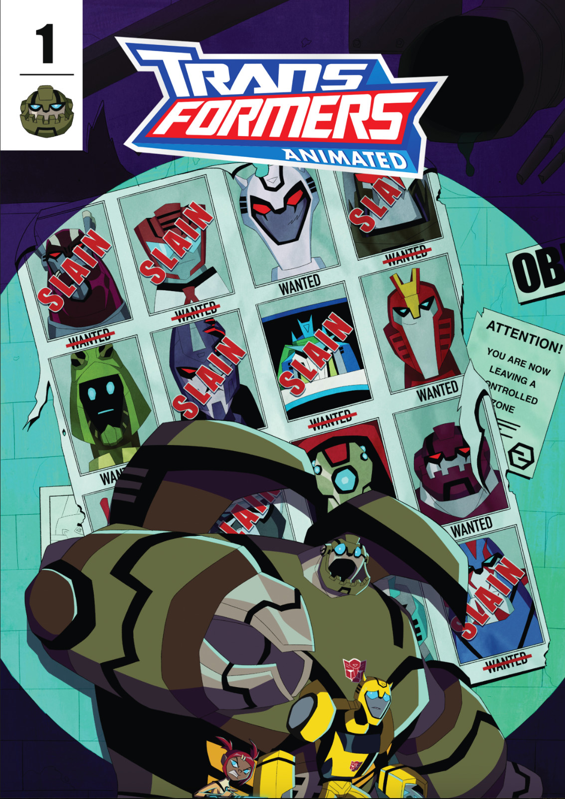 Transformers Animated: Mirror, Mirror Issue 1 - Cover B