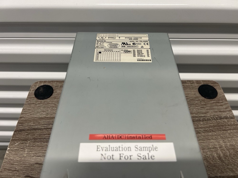 Sony TSL-A500c / SDX-500C Advanced Intelligent Tape Drive, SCSI Interface