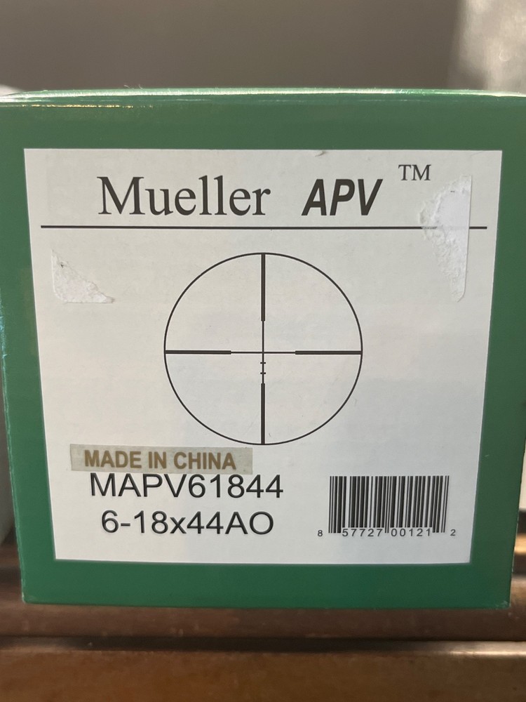 Mueller APV Target Scope, 6-18x44, BDC Reticle