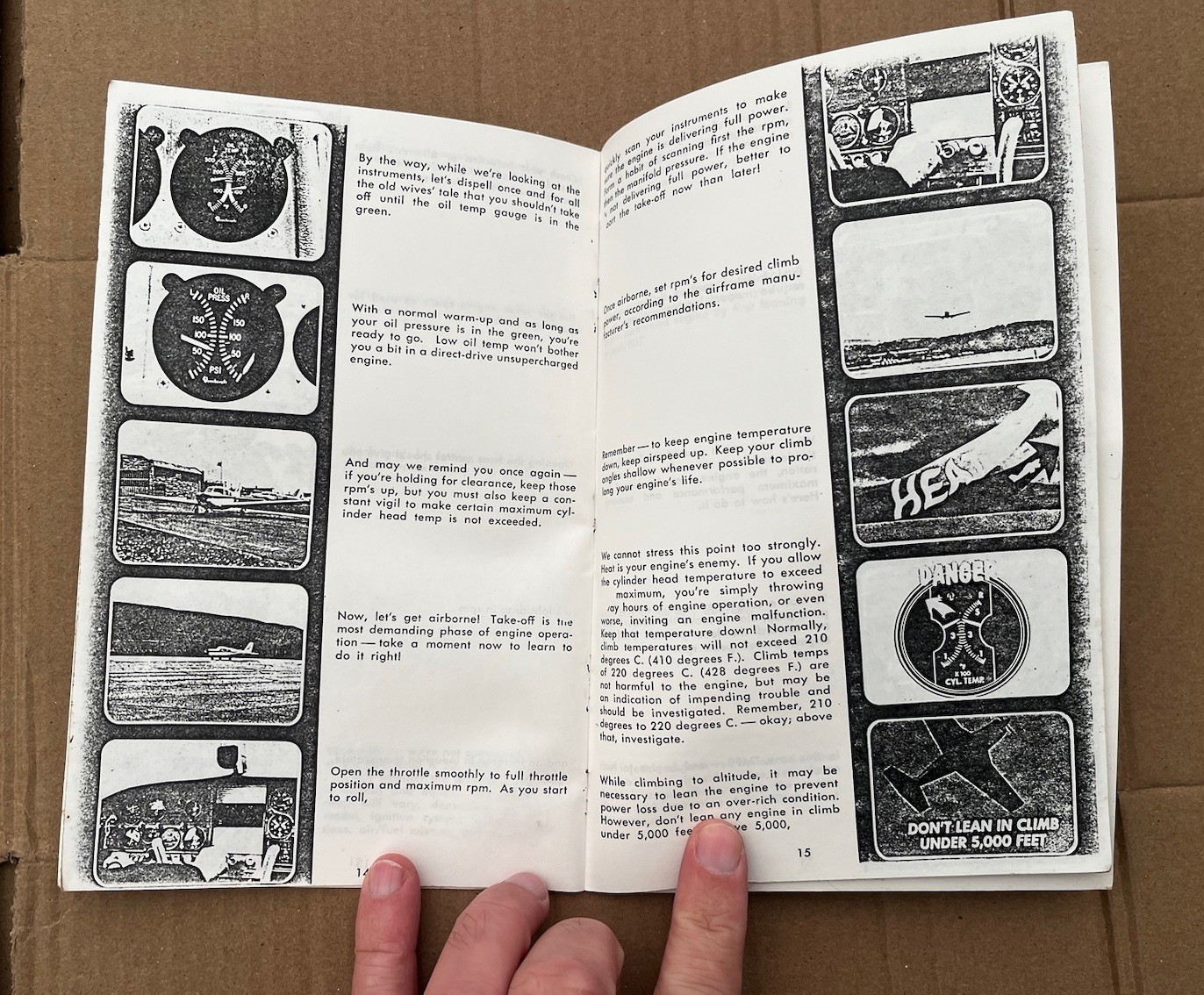 Vintage AVCO LYCOMING "DIRECT DRIVE ENGINE OPERATION" INFORMATION Manual Booklet