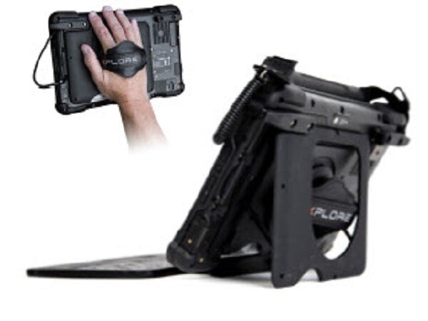 Brand New Zebra Kickstand & Rotating Hand Strap Combo