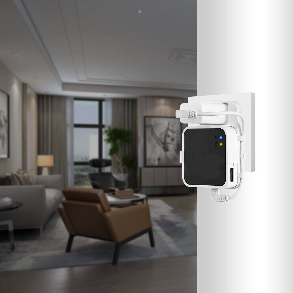 2x Outlet Wall Mount Fit For Blink Sync Module 2 Simple Mounting Bracket Holder