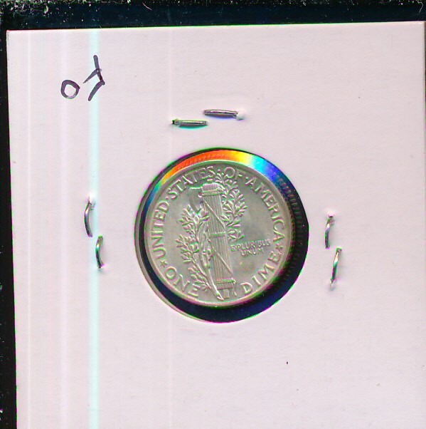 MERCURY SILVER DIME - 1941-P - BU - #1378