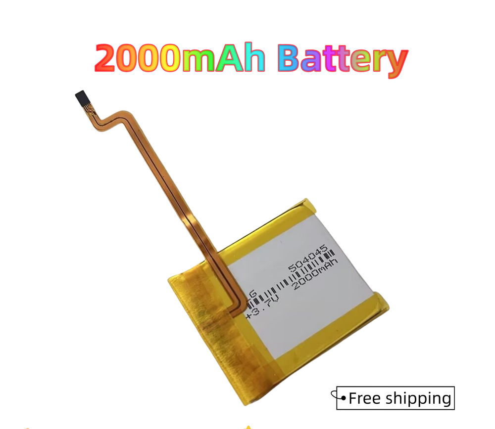LG 2000mAh Battery Upgrade replacement for iPod Classic6 7 & Video 5 Thin