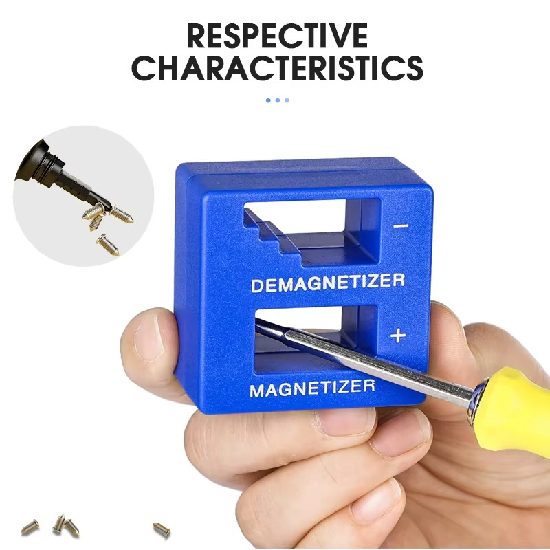 MAGNETIZER DEMAGNETIZER MAGNETIC TOOL FOR SCREWDRIVER TIPS SCREW BITS