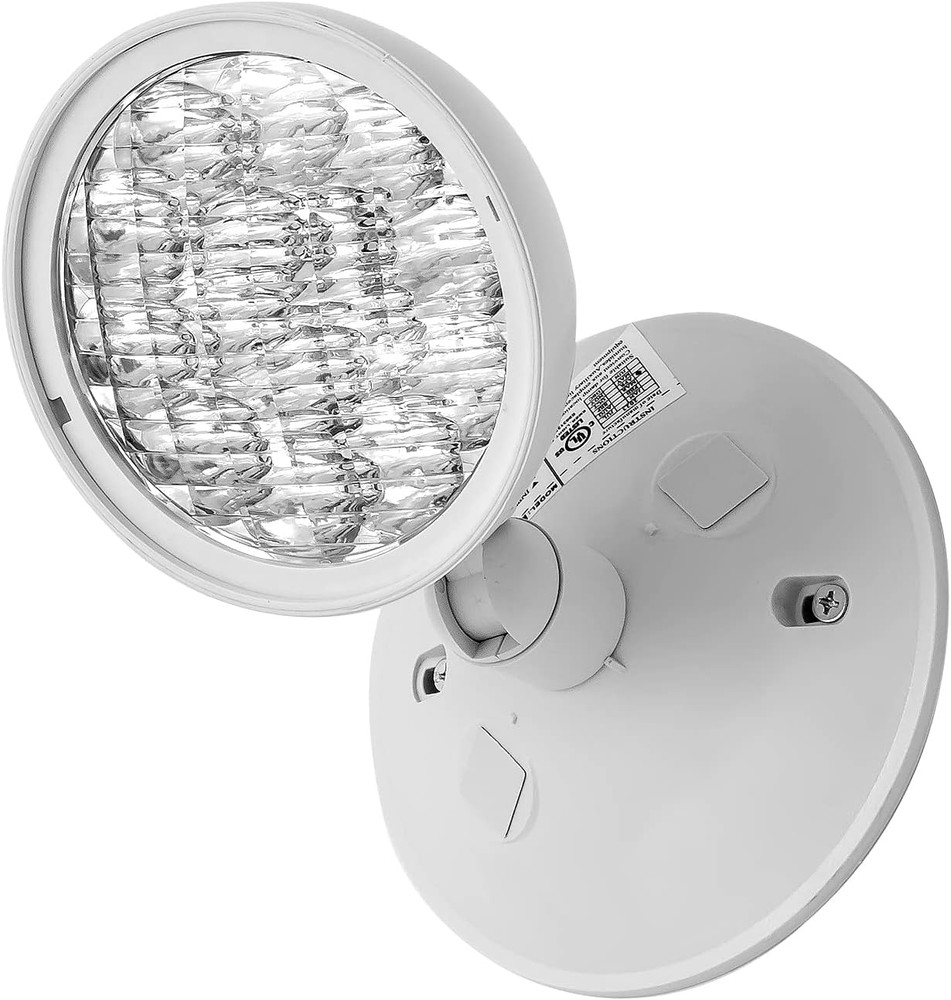 Emergency Remote Head Lighting, 1 Pack Single Head Emergency Light, UL Listed, M