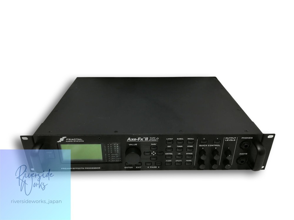 Fractal Audio Systems Axe-FX II XL Plus Multi-Effects Processor JP