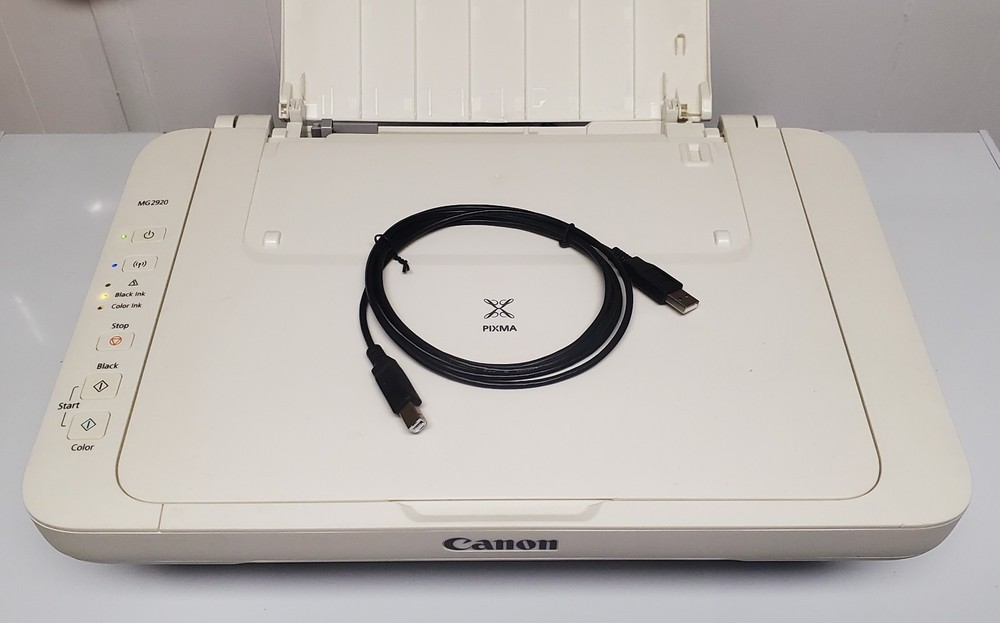 Canon MG2920 Print, Copy, Scan, Printer w/Ink & USB Cable Included.
