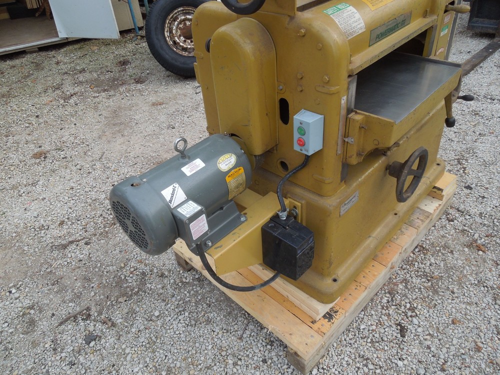 Powermatic Model 180 18" Planer 7.5 HP 3 PHASE