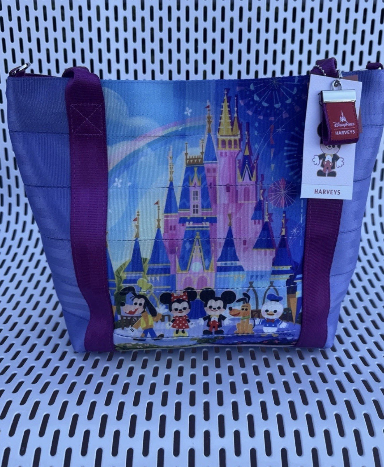 2026 EPCOT Festival of The Arts Joey Chou X Harveys WDW Castle Tote Bag NWT