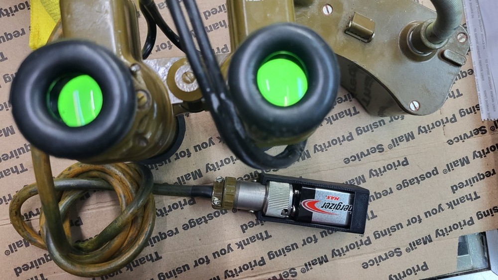 PNV-57E Battery Adapter 9V for Soviet / Russian PNV-57 E 9 Volt