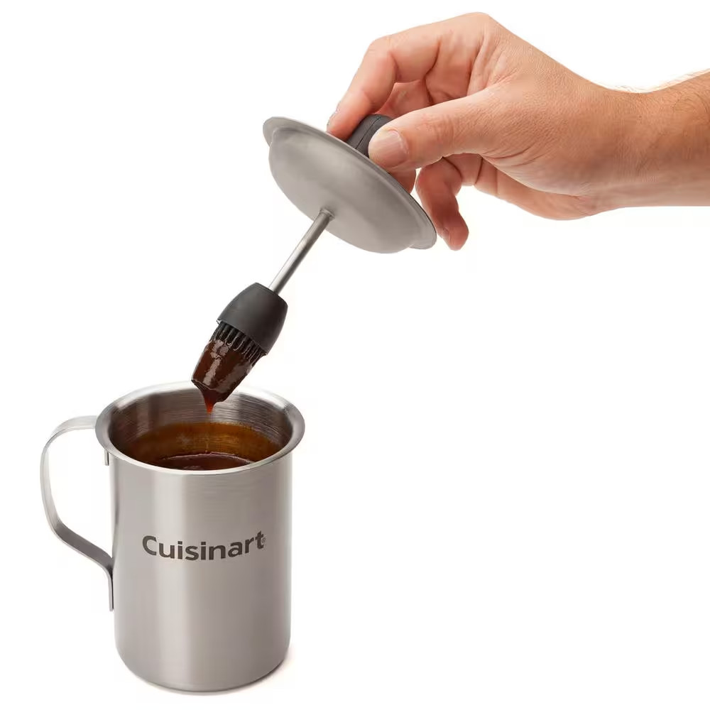 Sauce Pot and Basting Brush Set