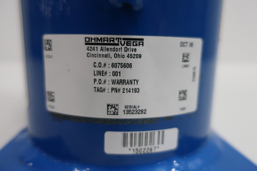 Ohmart OHM-D-A1 Point Level Sensor Detector