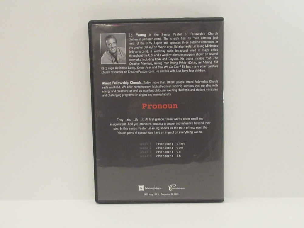 Ed Young - Pronoun - DVD