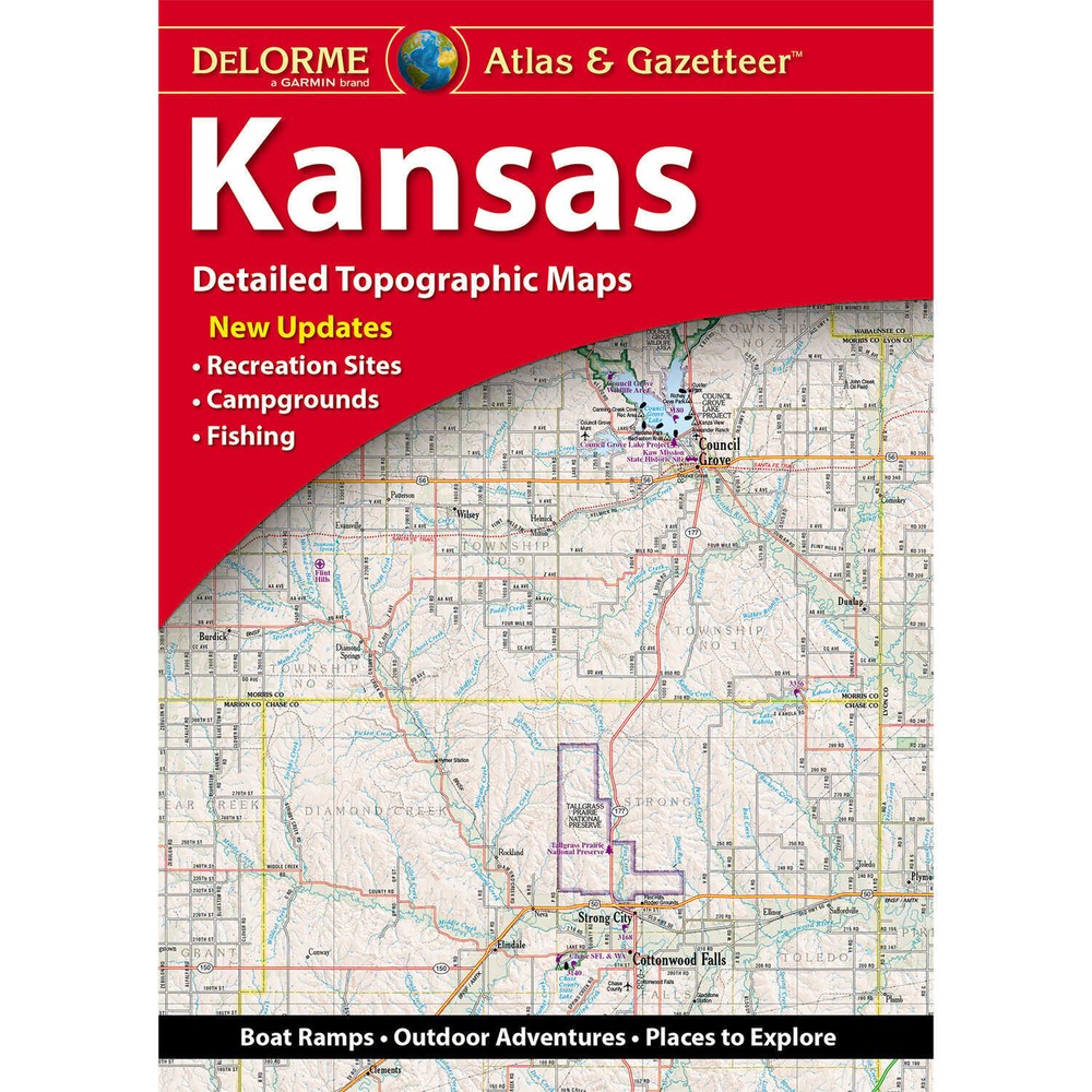 DeLorme Topographic Atlas Kansas