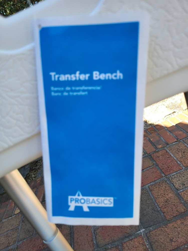 Probasics Transfer and Shower Bench