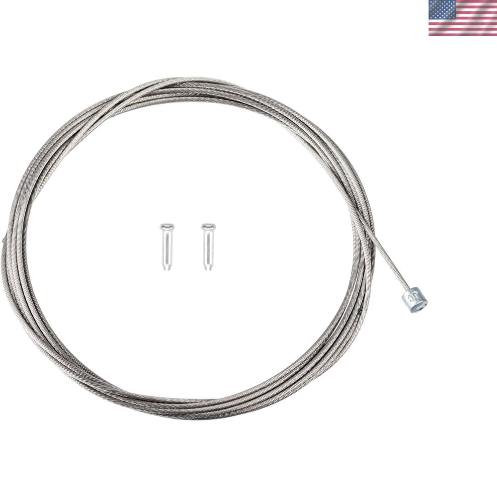 2.3m Stainless Steel Shift Cables Set with Cable Tips - Precision Gear Shifting
