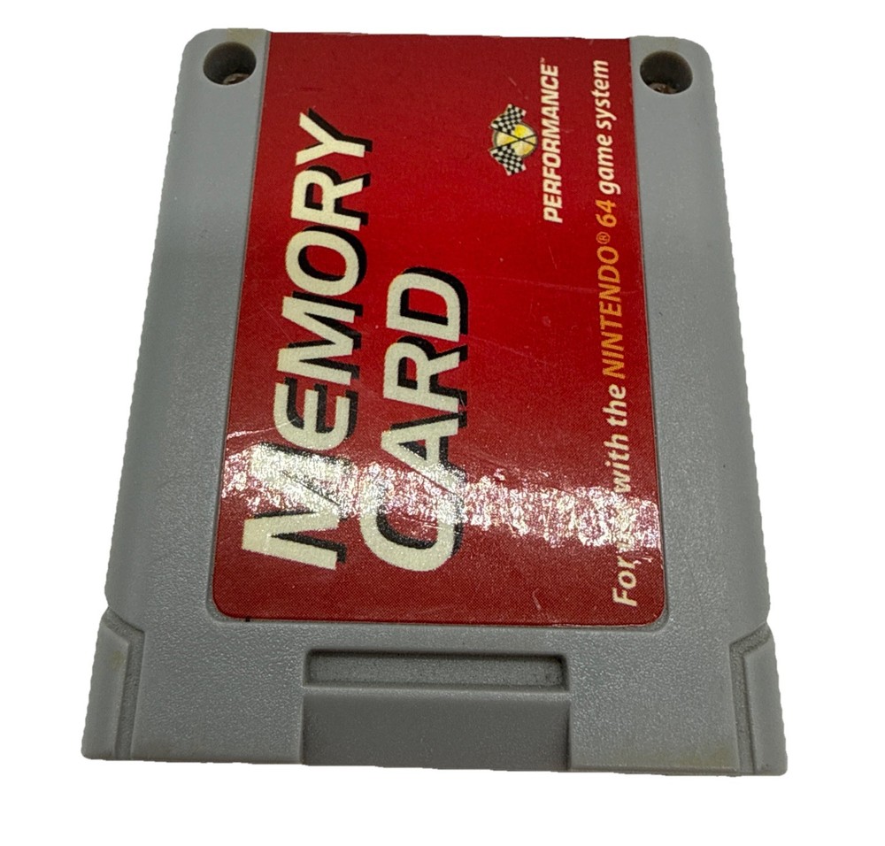 Nintendo 64 Performance Memory Card Plus Controller Pak N64