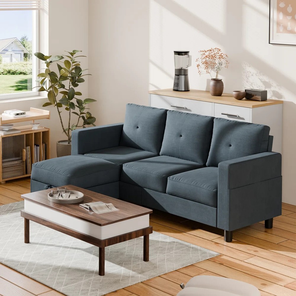 76.4'' Upholstered Sofa Chaise