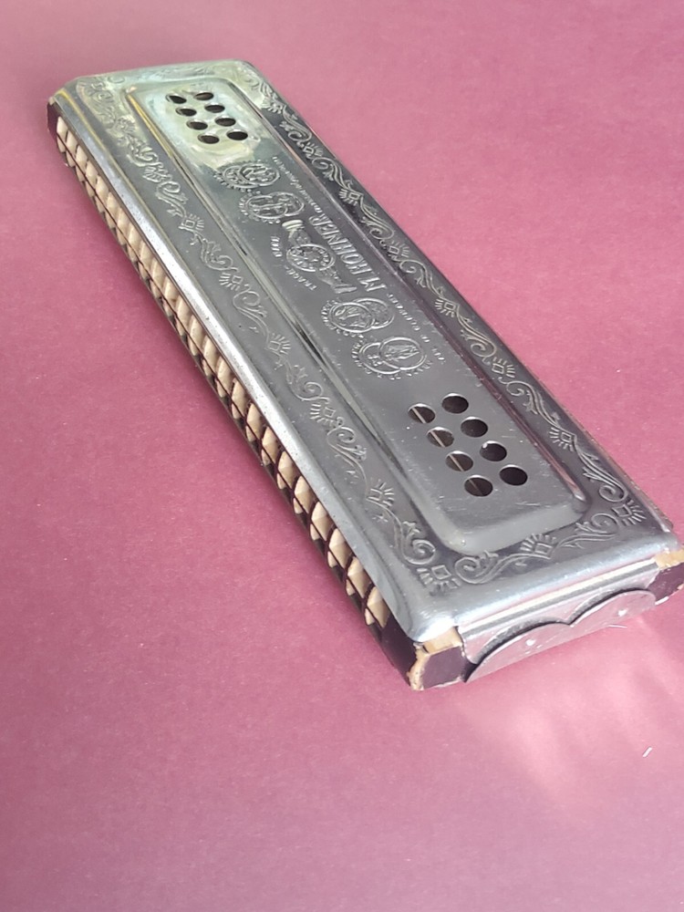 ECHO Bell Metal Reeds M. HOHNER Harmonica in C