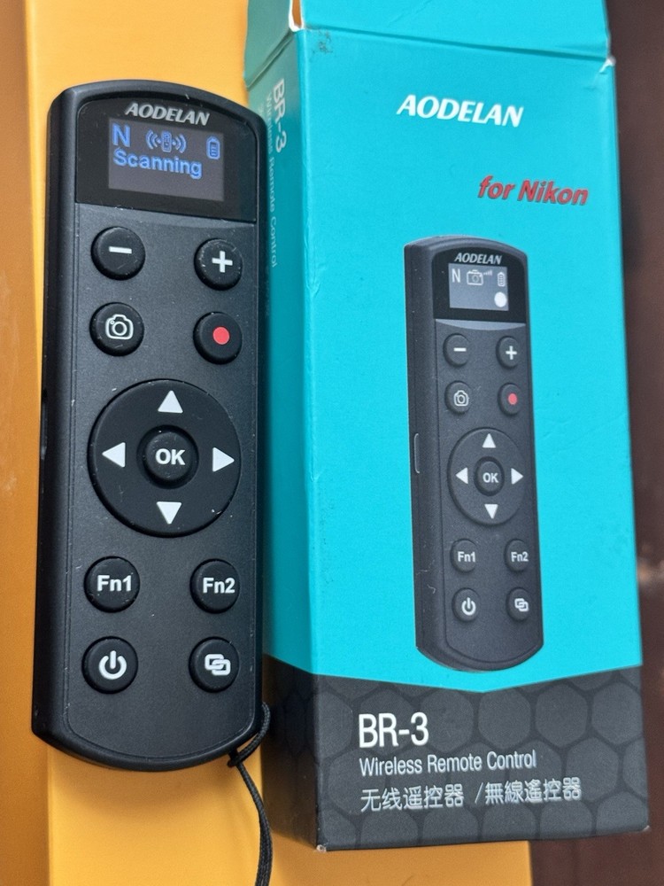 for Nikon Cameras Rechargeable Wireless Remote Control,Shutter Release with