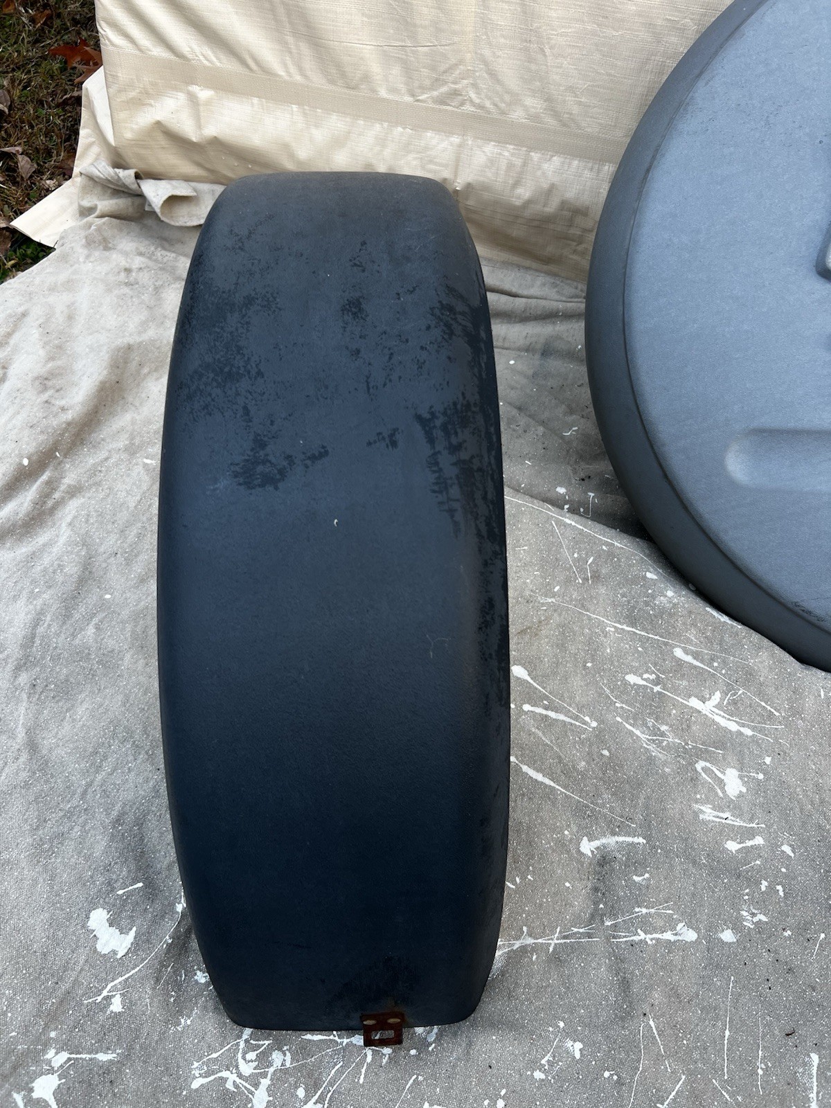 96-00 OEM Toyota RAV4 Spare Tire Tailgate Cover Shell Hard GENUINE ACCESSORY