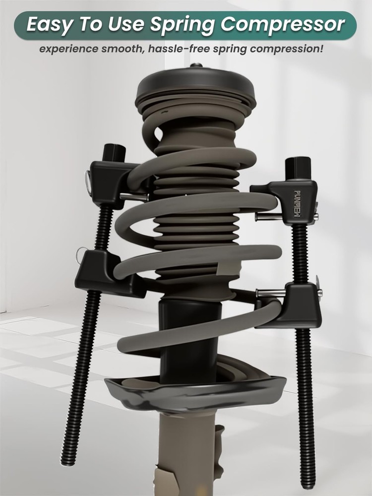 Coil Spring Compressor Tool 2pc Macpherson Strut Spring Compressor Tool for S...