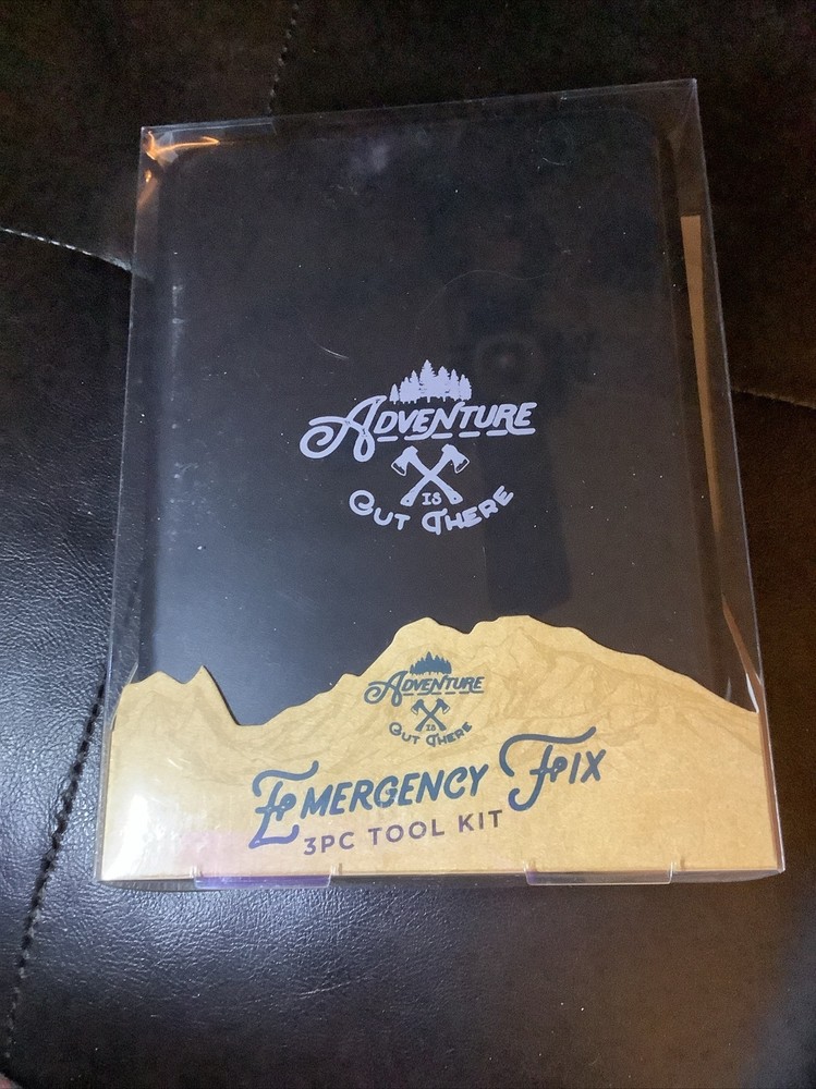 Adventure Is Out There Emergency Fix Three Piece Tool Kit~ New