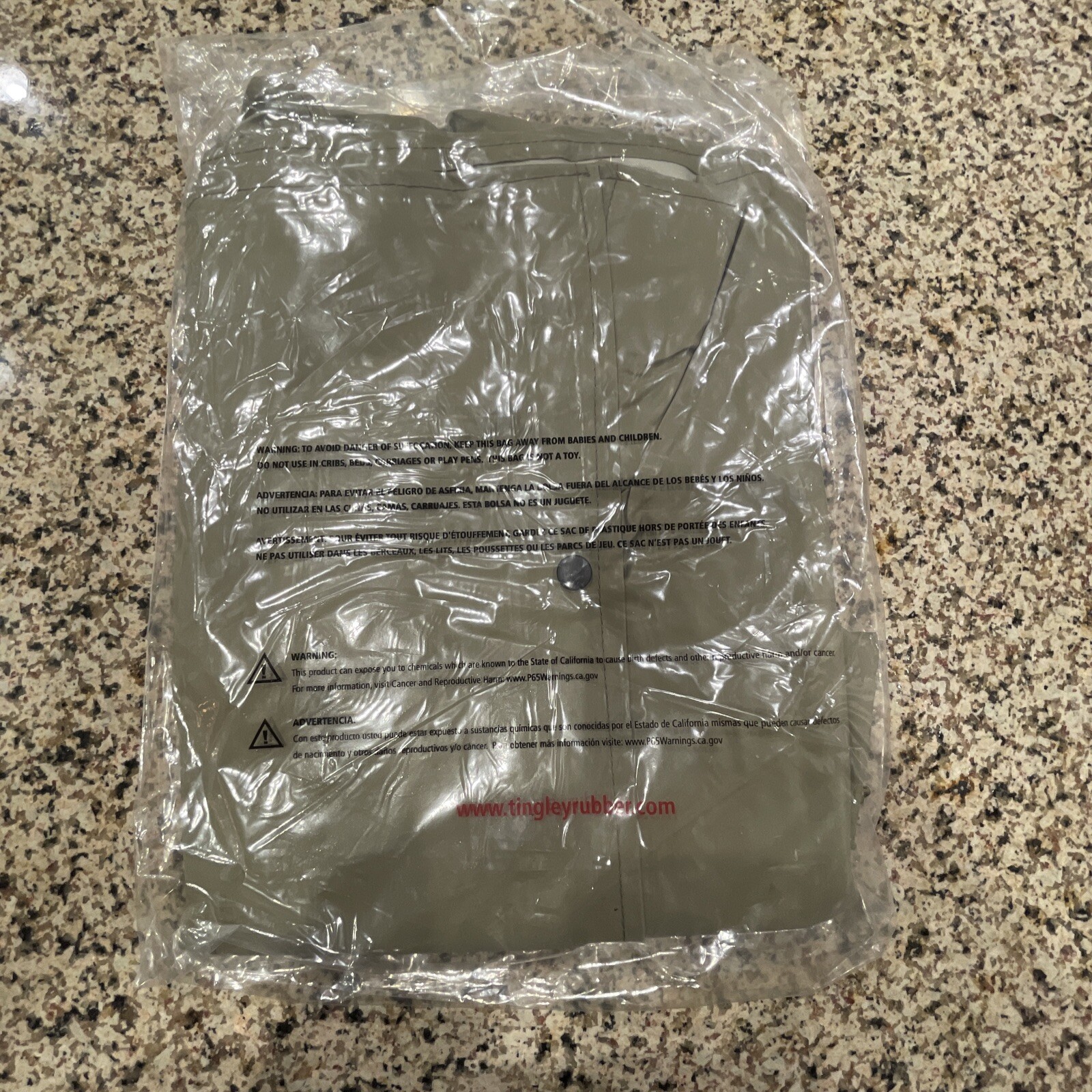 Tingley J12148 Magnaprene Flame Resistant Rain Jacket Tan XL FR ASTM D6413