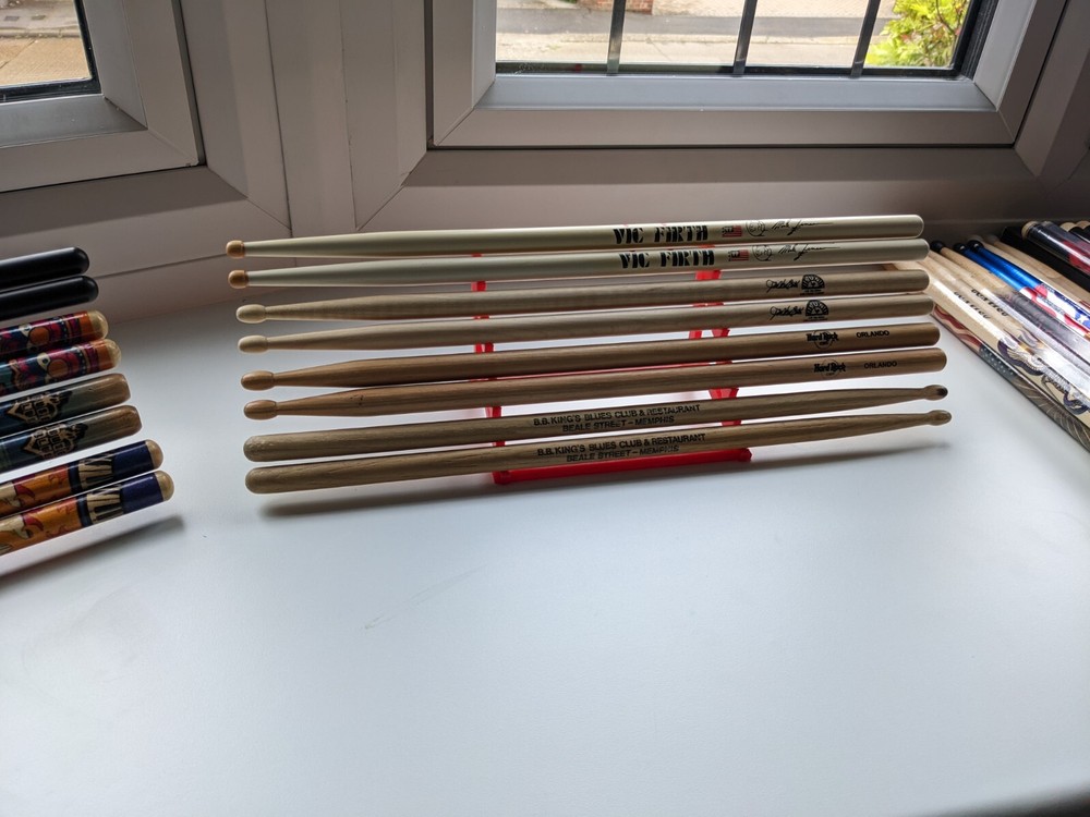 Drumstick display stand, 3D printed, various Colours, Customization available!