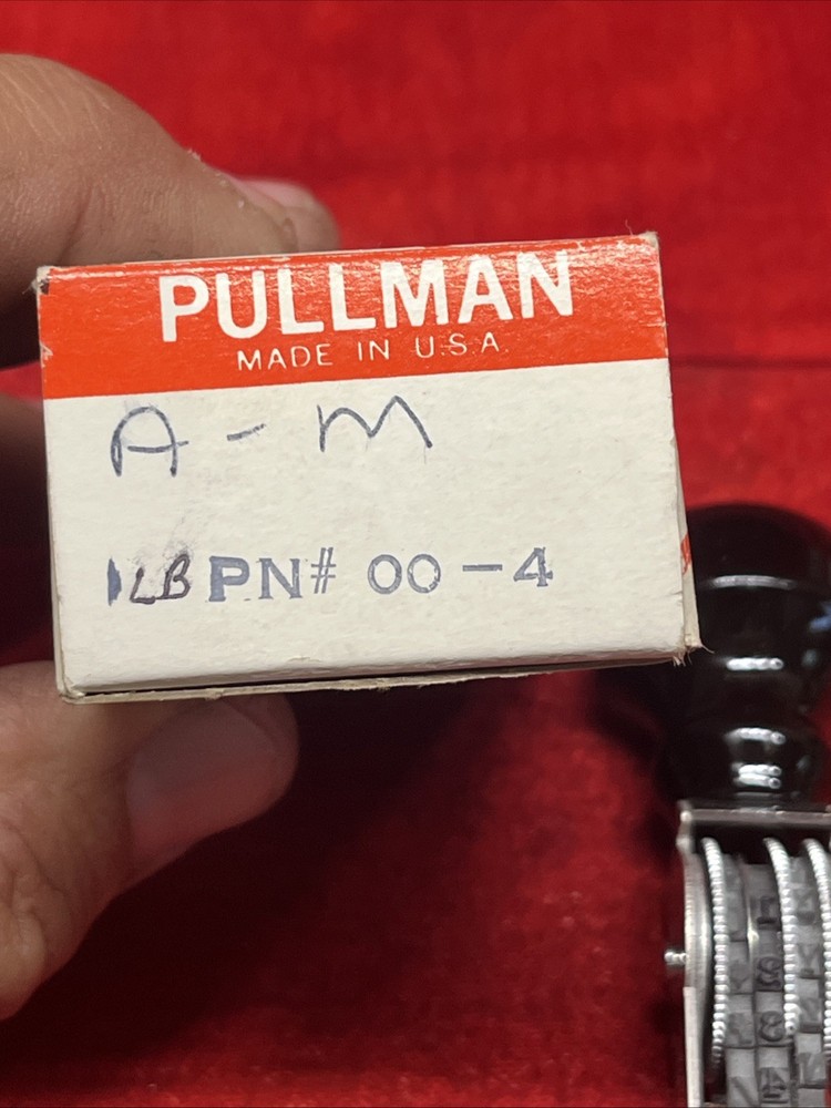 PULLMAN IVAN ALLEN BAND STAMP A-M PN# 00-4 STAMP (p2)