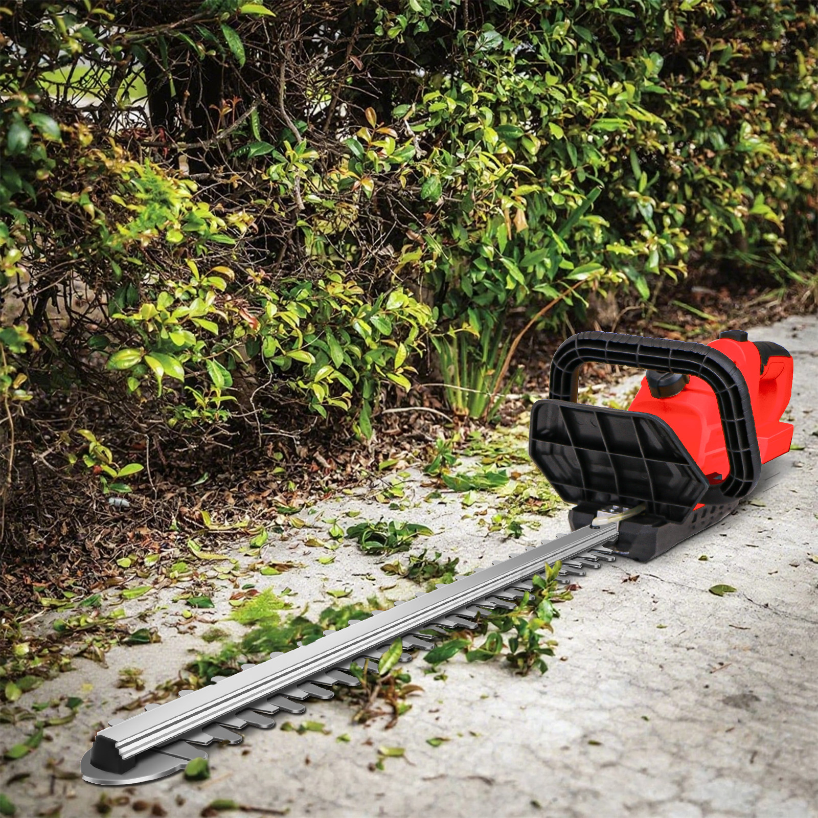 20" Handheld Electric Cordless Hedge Trimmer Bush Trimmer For Milwaukee Battery