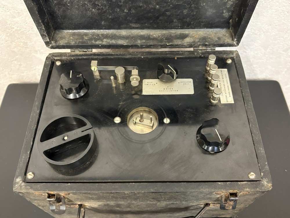 Instructograph Electronic Training Unit Signal Generator Morse Code Tester AS IS