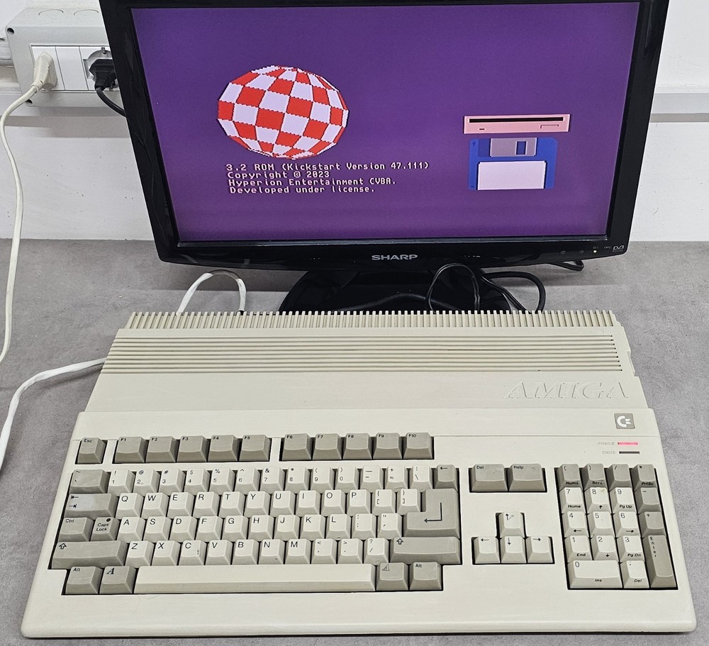 Commodore Amiga 500 With 1.5MB Expansion