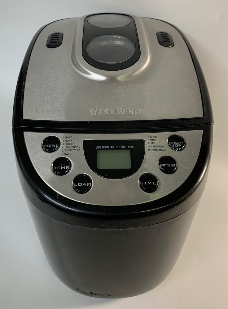 West Bend 41300  Dual Blade 2.5 lbs. Bread Maker & Dough Machine