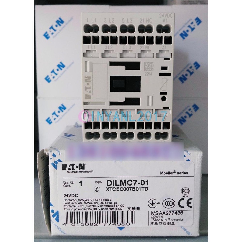1PC New Contactor  DILMC7-01 24VDC
