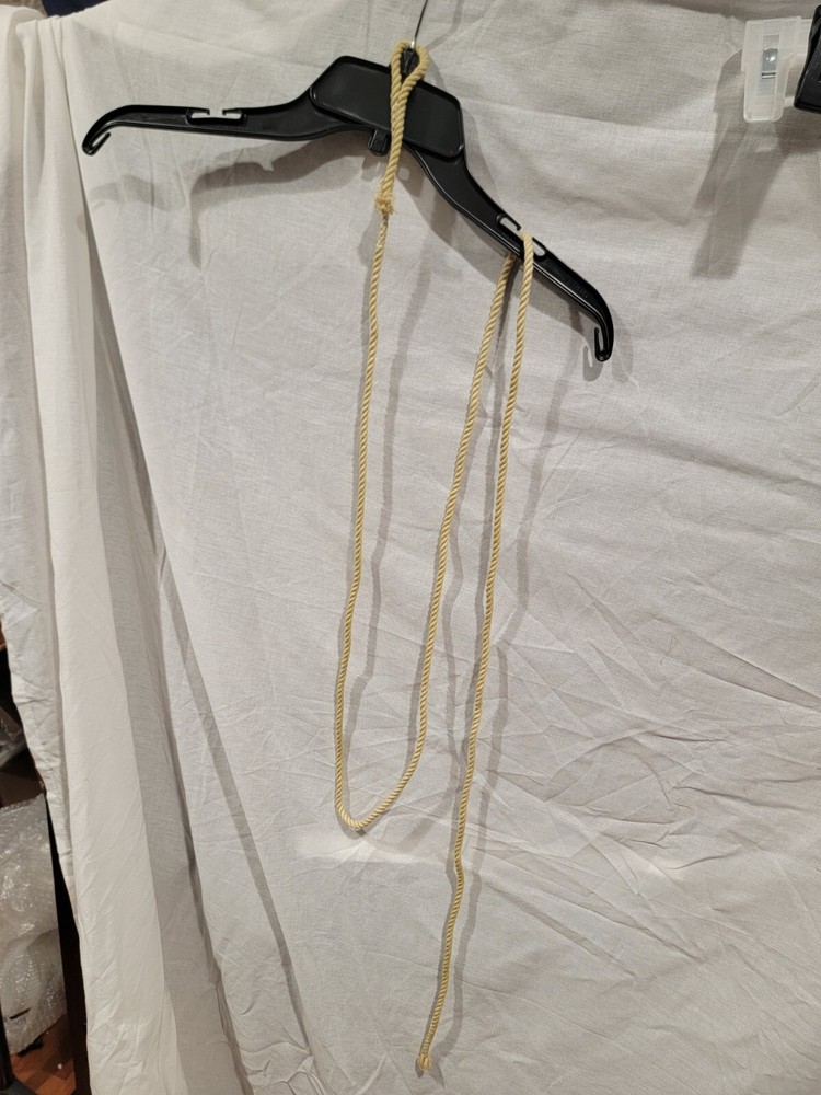 Original WW2 US ARMY / USMC Shelter Half Pup Tent Cotton Rope