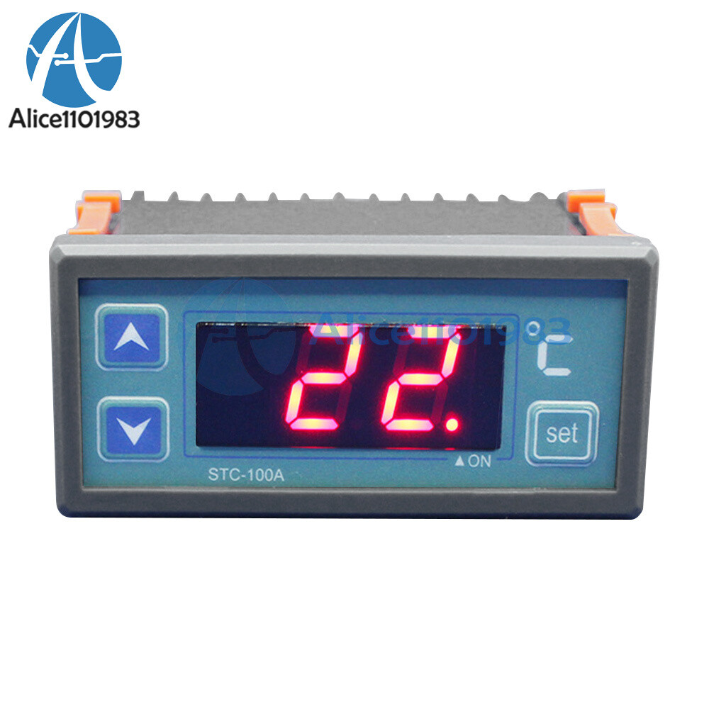 STC-100A Digital Thermostat Smart Temperature Controller AC220V NTC Sensor