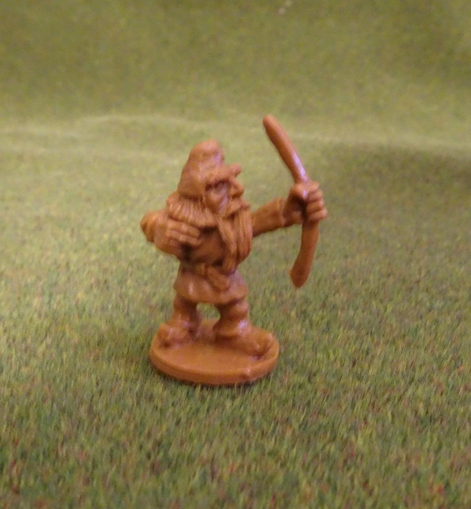 D&D Fantasy Dwarfs with Bows x6