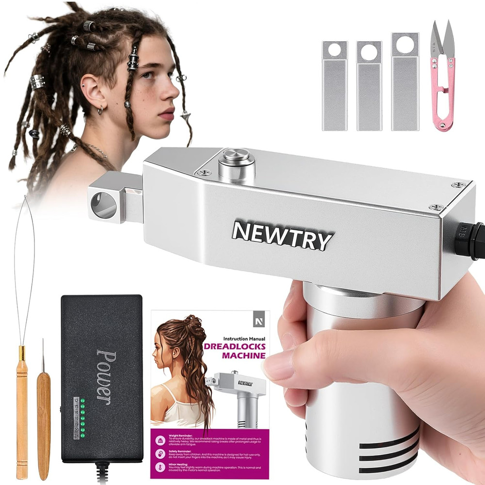 Dreadlocks Machine for Dreadlocks Extensions Creation, Fast & Easy DIY Portable