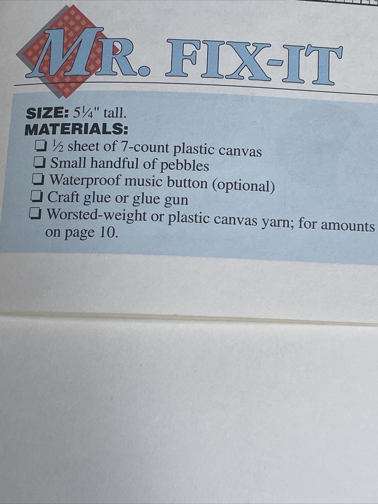 Needlecraft Shop Soap Covers Plastic Canvas Pattern