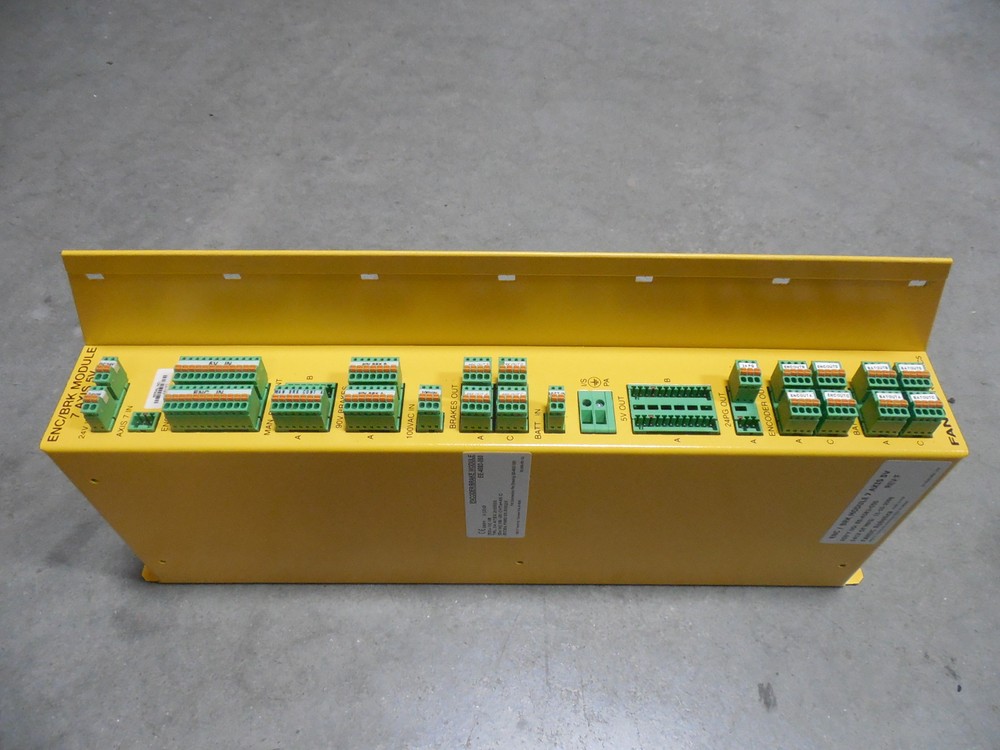 USED Fanuc EE-4583-050 7th Axis Encoder / Brake Module Rev. F