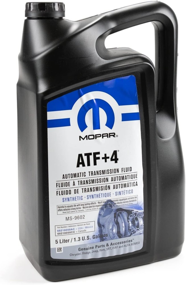 Silicone-Based 5L ATF+4 Automatic Transmission Fluid for Smooth Gear Shifting