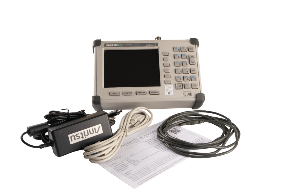 CURRENT CALIBRATION Anritsu S331D SiteMaster Cable/Antenna Analyzer