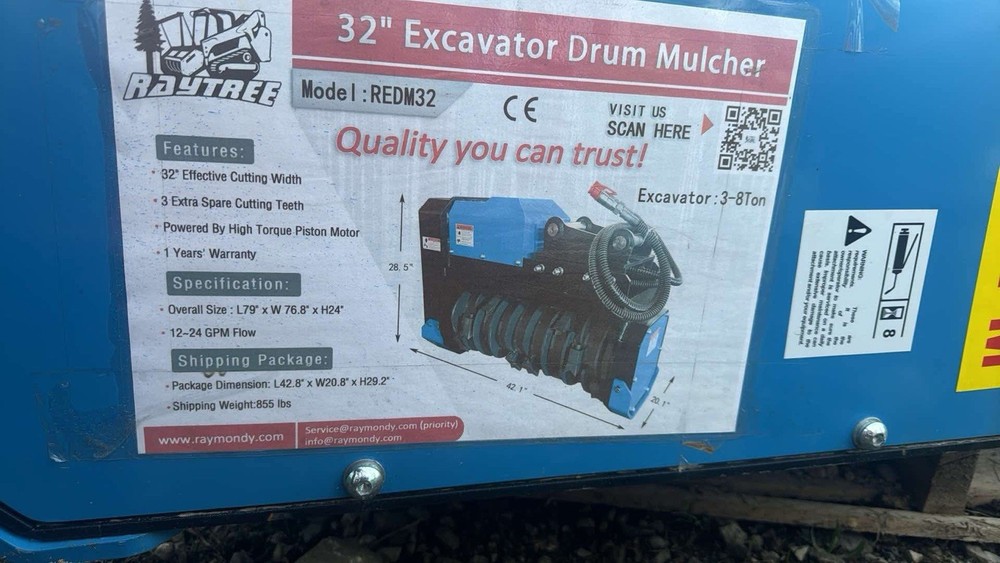 Raytree Excavator Mulcher