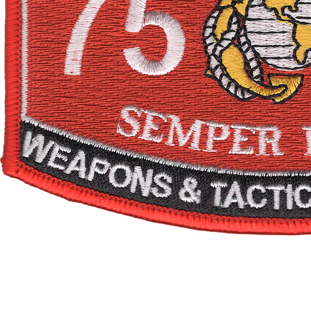 7577 Weapons and Tactics Instructor MOS Patch