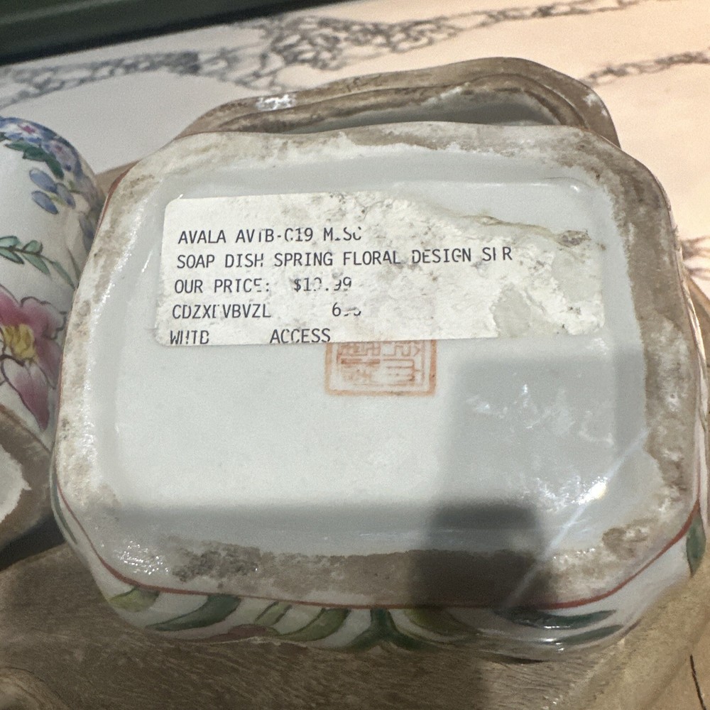 Made In China Avala Spring Soap Dish And Vase