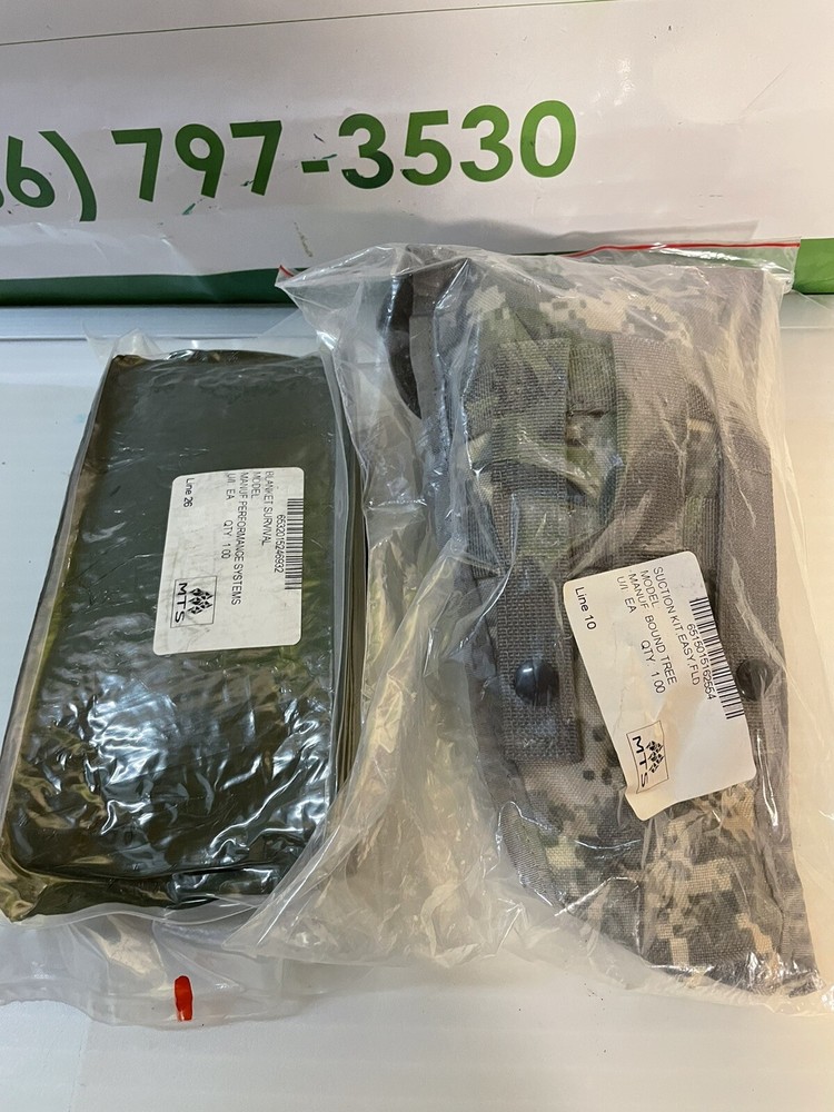 Survival Blanket and Tactical Suction Easy